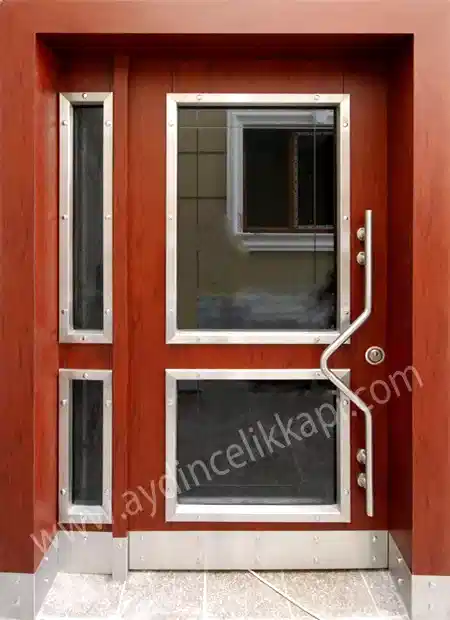 Çif açılır çelik kapı